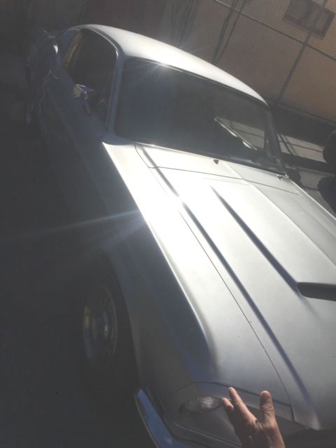 1968 Silver Ford Mustang Fastback