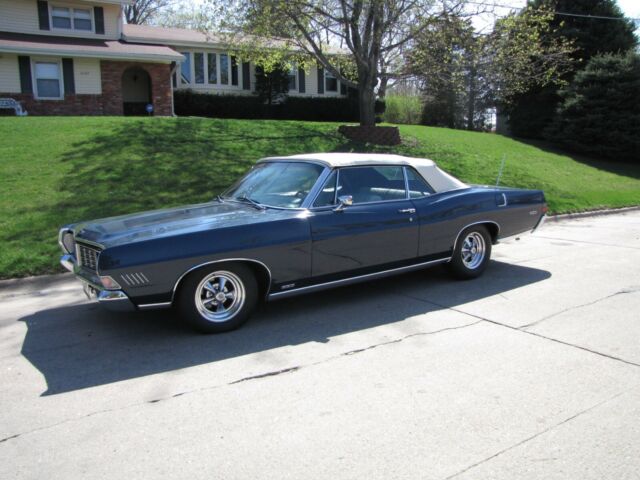 1968 Presidential Blue Ford Galaxie Convertible
