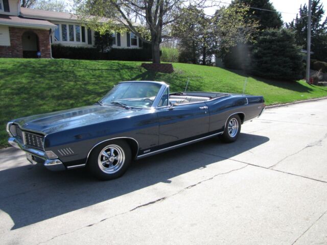 1968 Presidential Blue Ford Galaxie Convertible