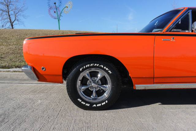 1968 Orange Plymouth Road Runner
