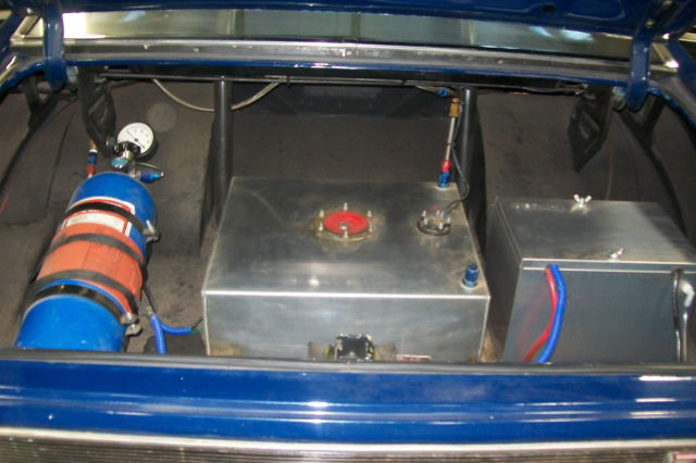 1969 Blue Chevrolet Nova Coupe