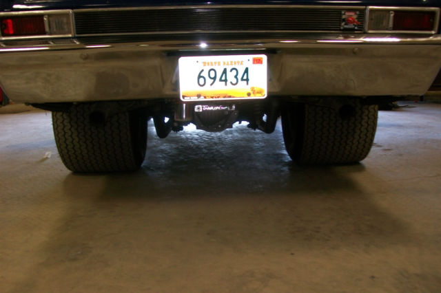 1969 Blue Chevrolet Nova Coupe