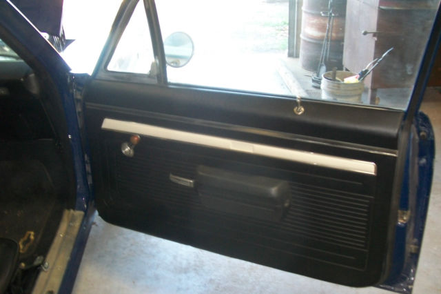 1969 Blue Chevrolet Nova Coupe