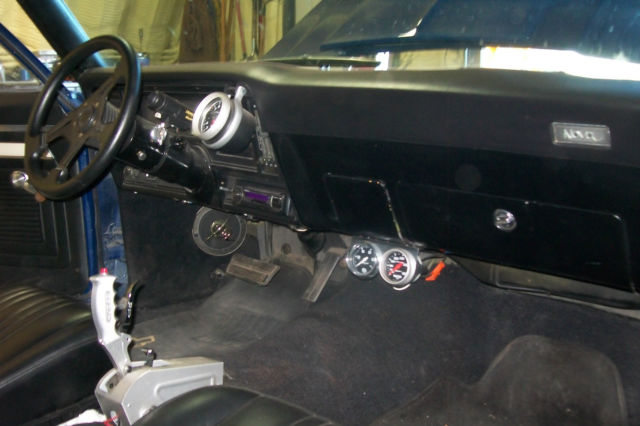 1969 Blue Chevrolet Nova Coupe