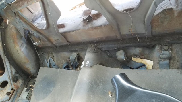 1969 Blue Chevrolet Camaro