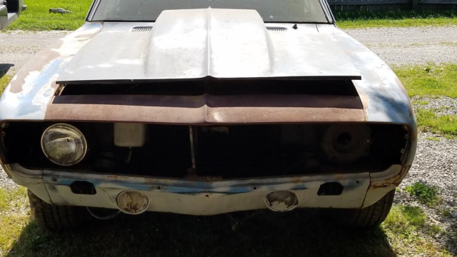 1969 Blue Chevrolet Camaro