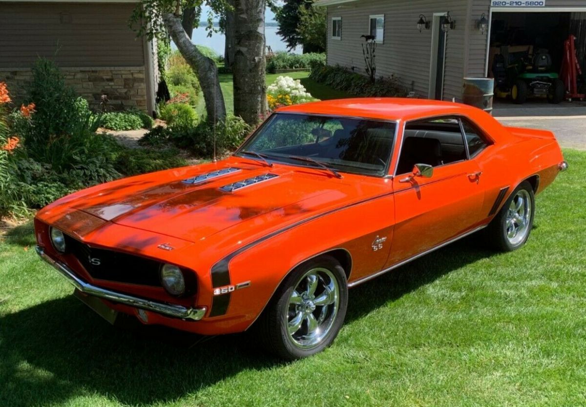 1969 Orange Chevrolet Camaro Coupe