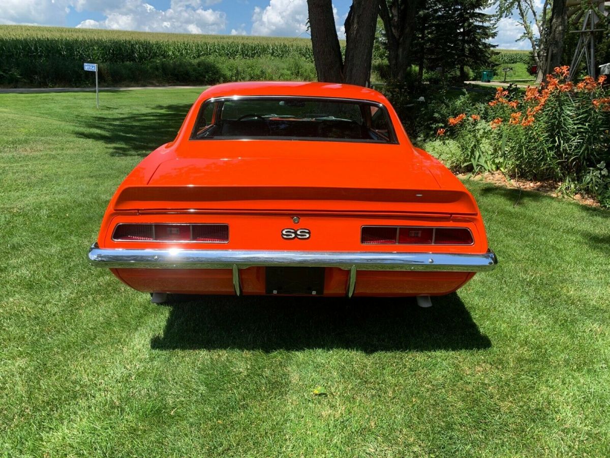 1969 Orange Chevrolet Camaro Coupe