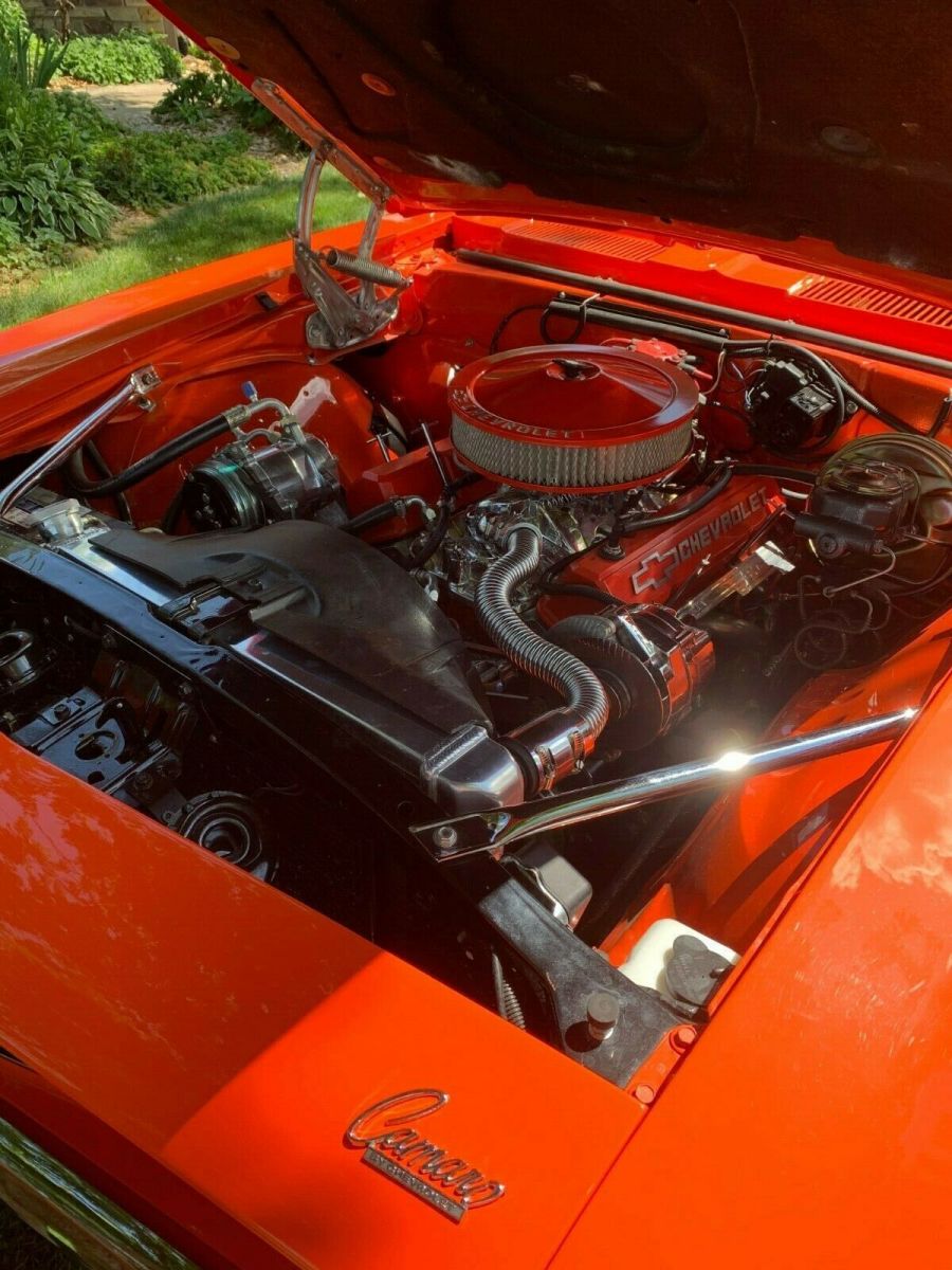 1969 Orange Chevrolet Camaro Coupe