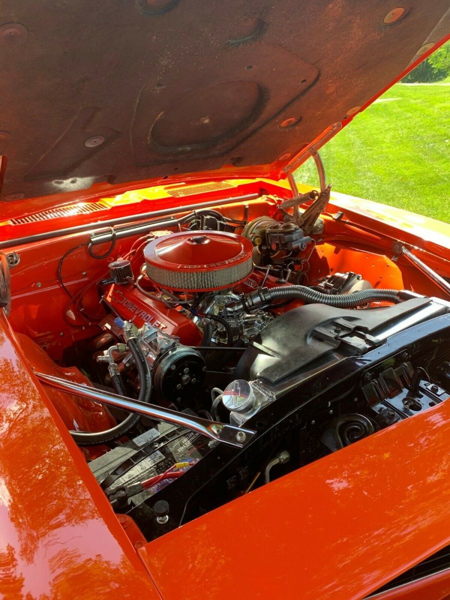 1969 Orange Chevrolet Camaro Coupe