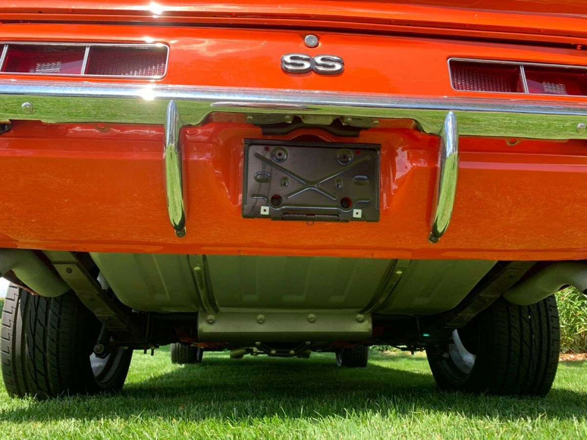 1969 Orange Chevrolet Camaro Coupe