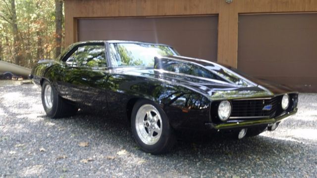 1969 Black Chevrolet Camaro