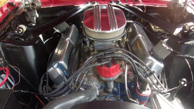 1969 Red Ford Mustang Fastback