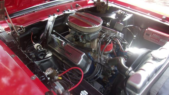 1969 Red Ford Mustang Fastback