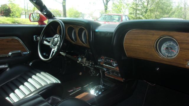 1969 Red Ford Mustang Fastback