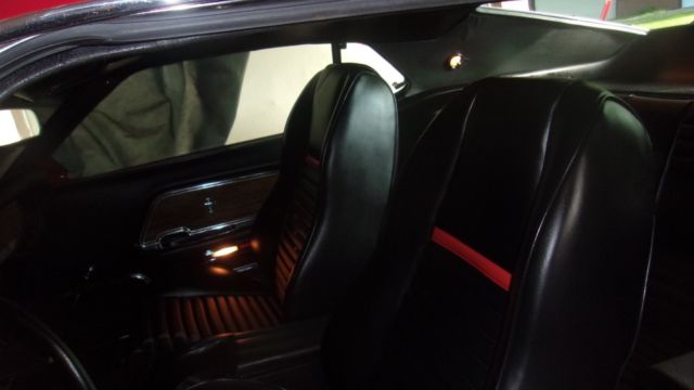 1969 Red Ford Mustang Fastback