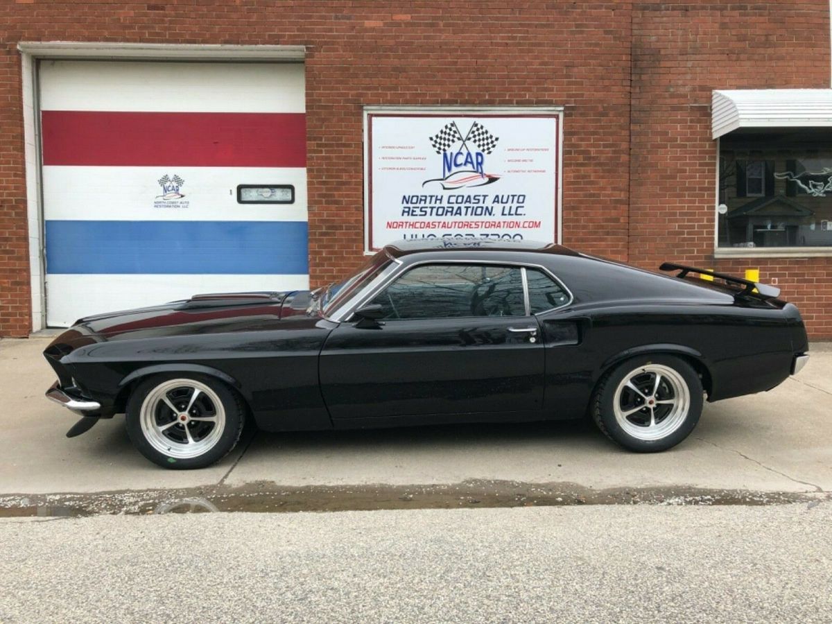 1969 Black Ford Mustang Fastback