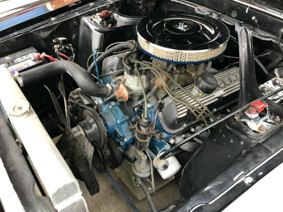 1969 Black Ford Mustang Fastback