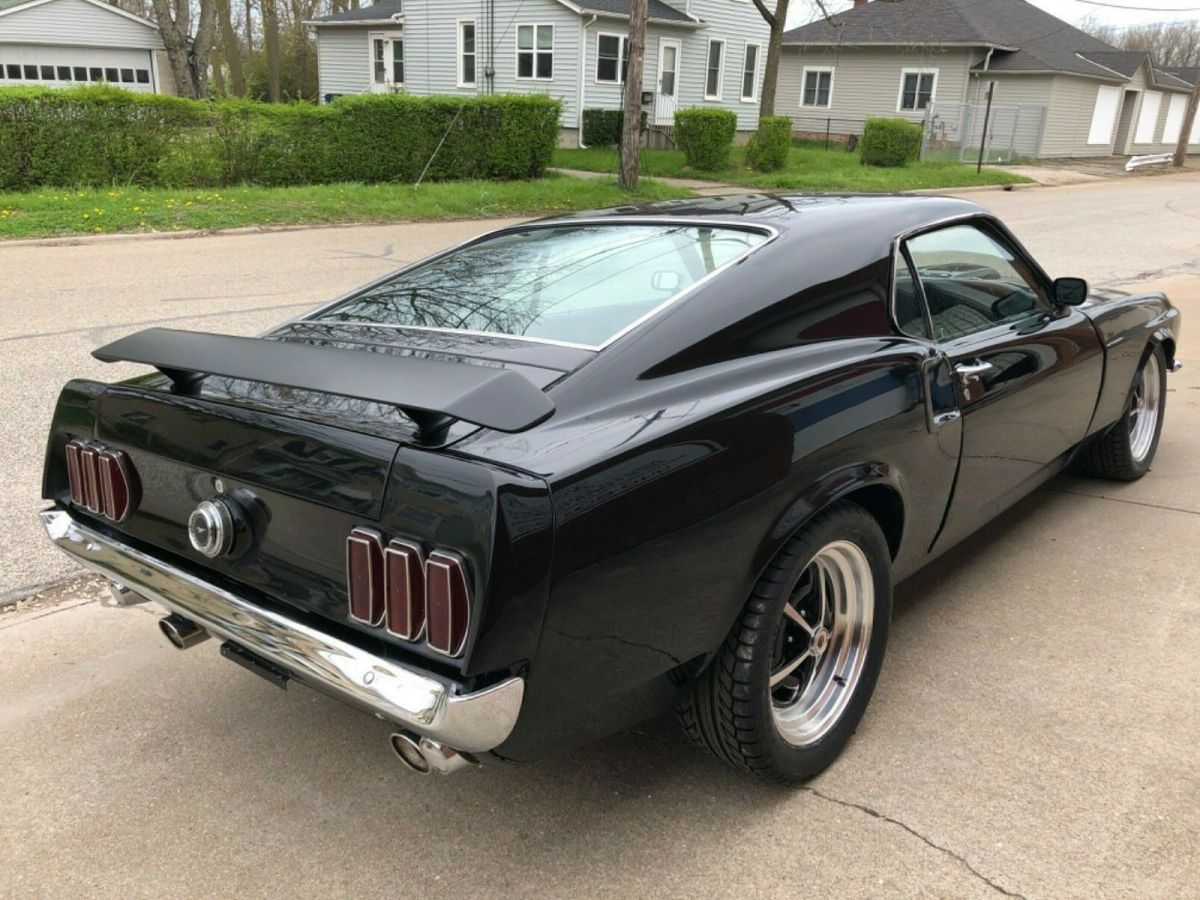 1969 Black Ford Mustang Fastback