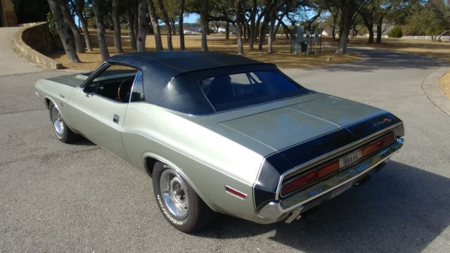 1970 Silver Dodge Challenger Convertible