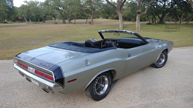 1970 Silver Dodge Challenger Convertible
