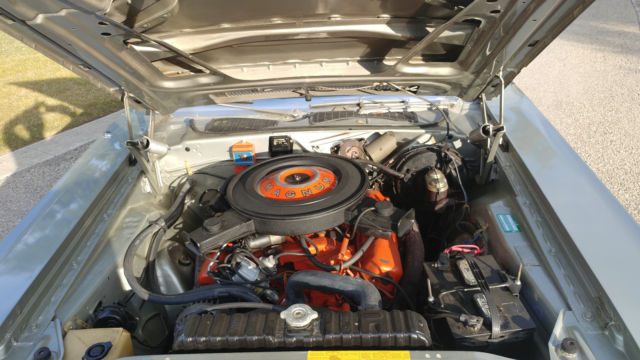 1970 Silver Dodge Challenger Convertible