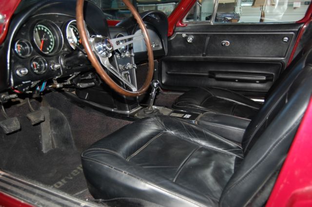 1965 custom Burgundy Chevrolet Corvette Coupe