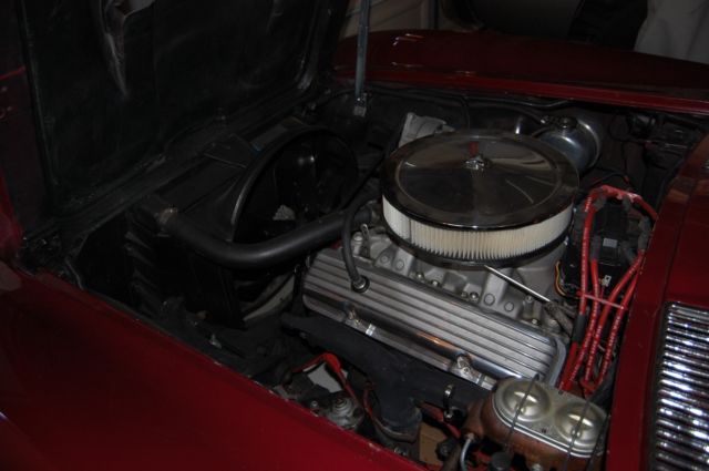1965 custom Burgundy Chevrolet Corvette Coupe
