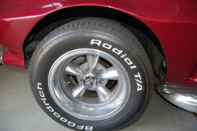 1965 custom Burgundy Chevrolet Corvette Coupe