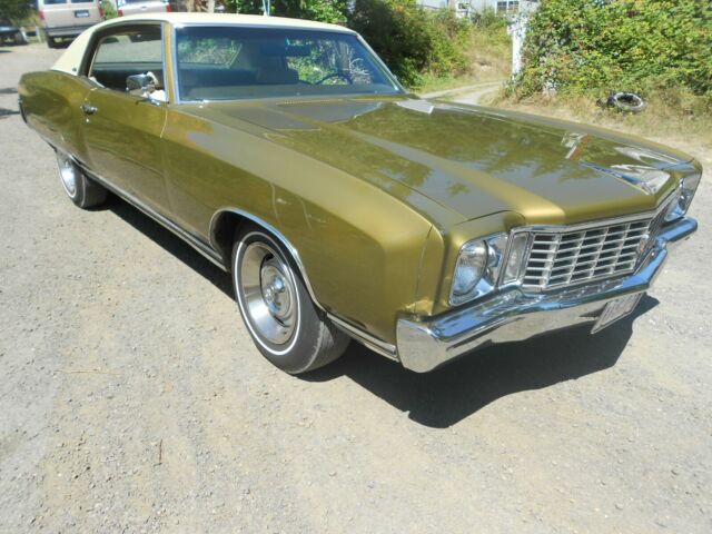 1972 Custom Olive Metallic Chevrolet Monte Carlo