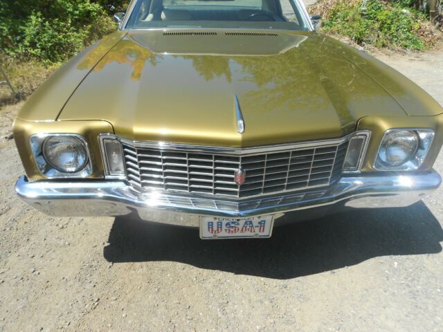 1972 Custom Olive Metallic Chevrolet Monte Carlo