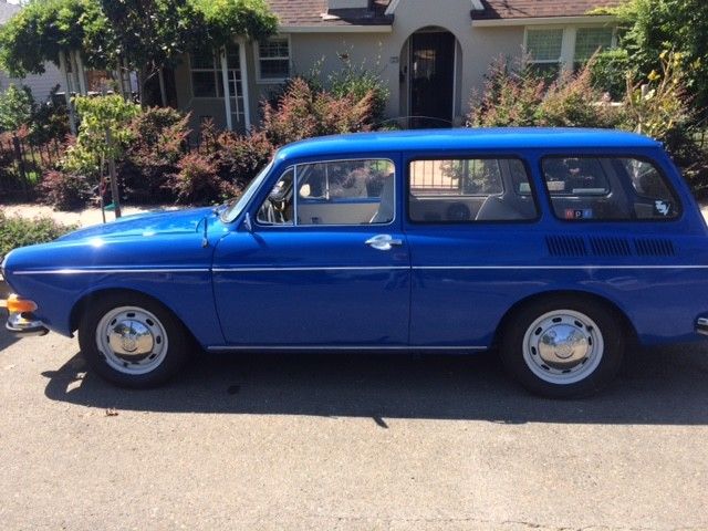 1972 Blue Volkswagen Type III