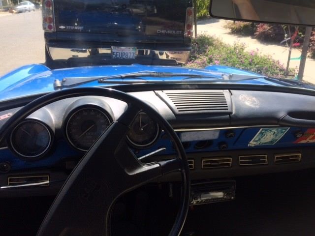 1972 Blue Volkswagen Type III