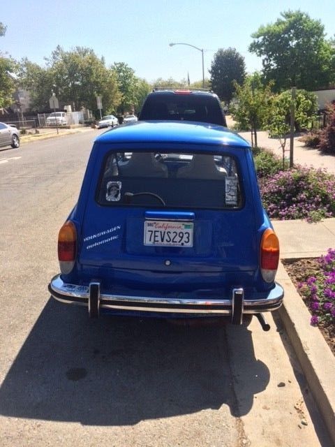 1972 Blue Volkswagen Type III
