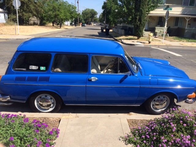 1972 Blue Volkswagen Type III