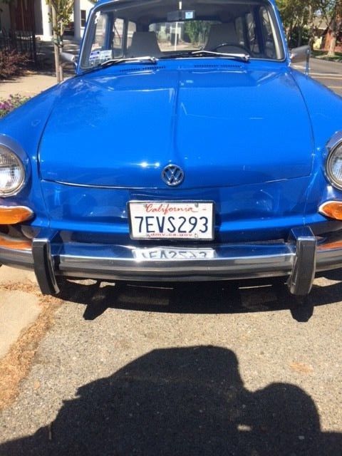 1972 Blue Volkswagen Type III