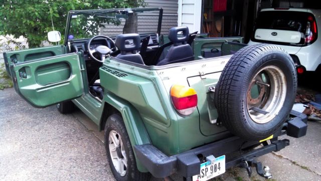 1974 Original VW Avocado Volkswagen Thing Convertible