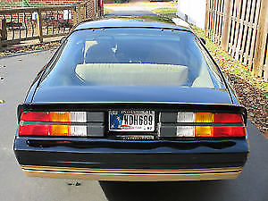 1982 Black Chevrolet Camaro Hatchback