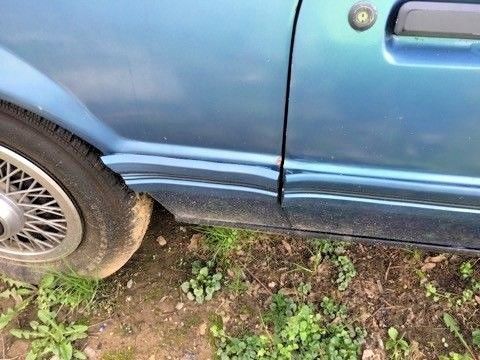1983 Blue Ford Mustang Convertible