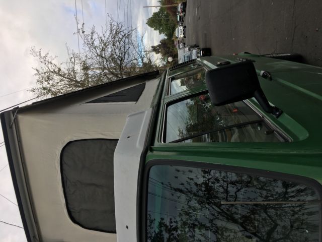 1984 Green Volkswagen Bus/Vanagon Van Camper