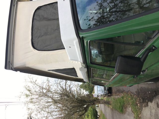 1984 Green Volkswagen Bus/Vanagon Van Camper
