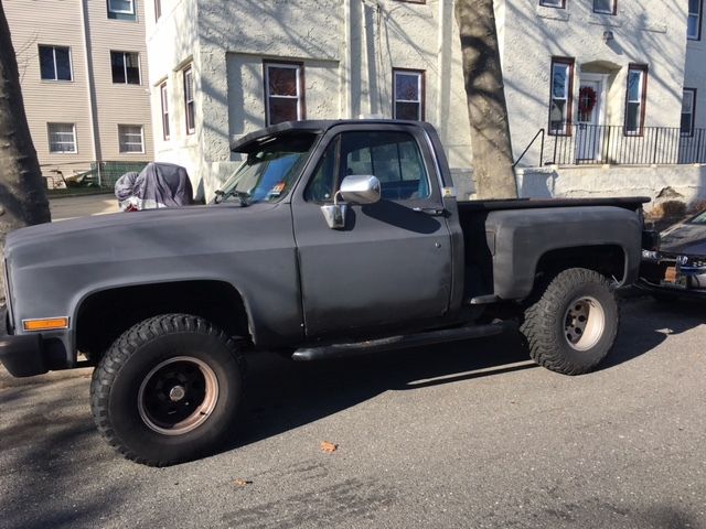 1987 Black Chevrolet Other Standard Cab Pickup