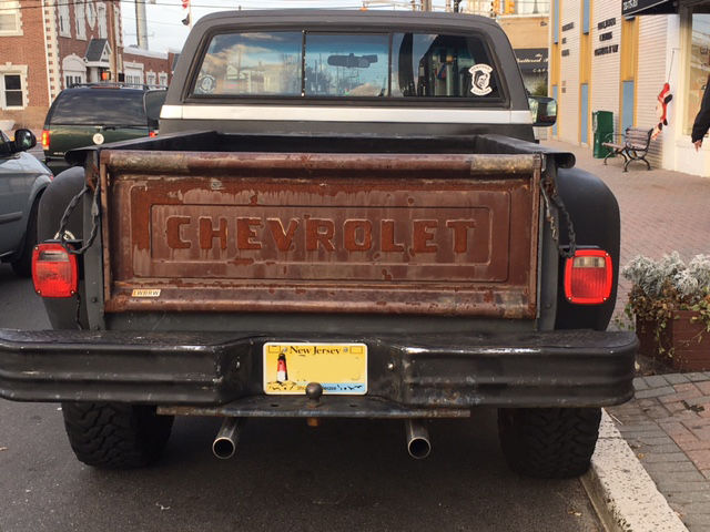 1987 Black Chevrolet Other Standard Cab Pickup