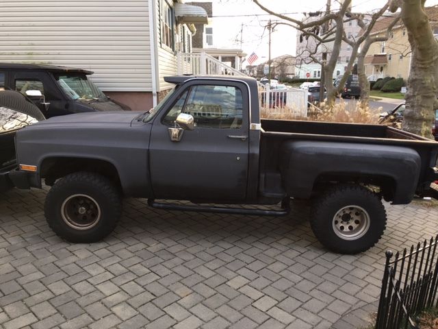 1987 Black Chevrolet Other Standard Cab Pickup