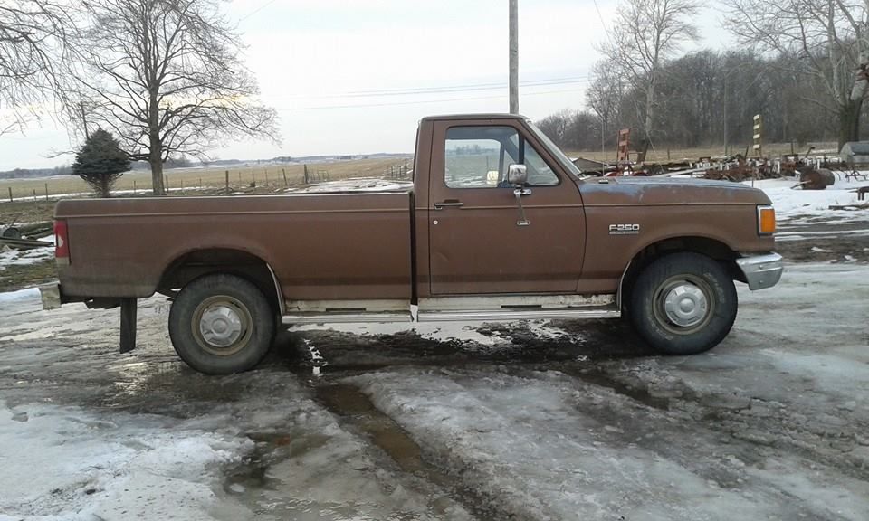 1987 Brown Ford F-250