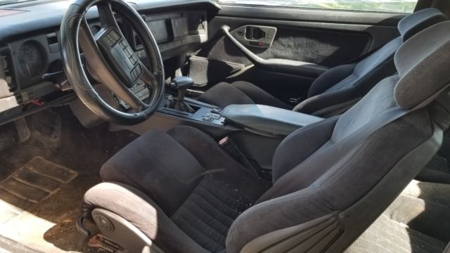1988 Black Pontiac Firebird GTA sport