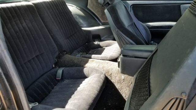1988 Black Pontiac Firebird GTA sport