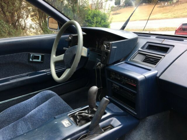 1989 Blue Toyota MR2 Coupe