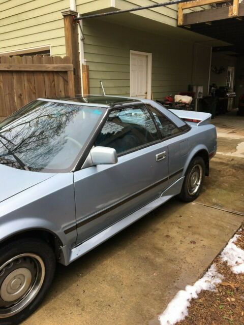 1989 Blue Toyota MR2 Coupe
