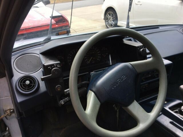 1989 Blue Toyota MR2 Coupe